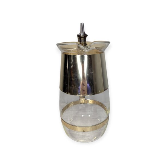 Vintage Silex Duette Coffee Tea Serving Carafe Mid Century Modern - Picture 2 of 14